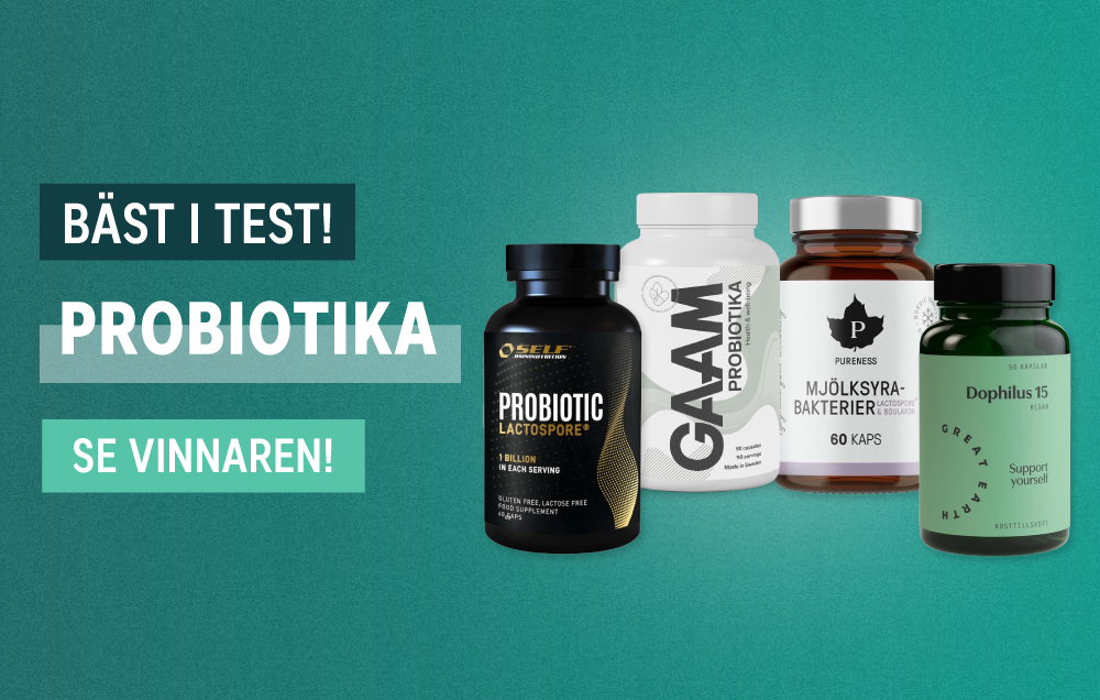Vilken probiotika är bäst? Här hittar du Probiotika bäst i test 2024 - Se vinnaren!